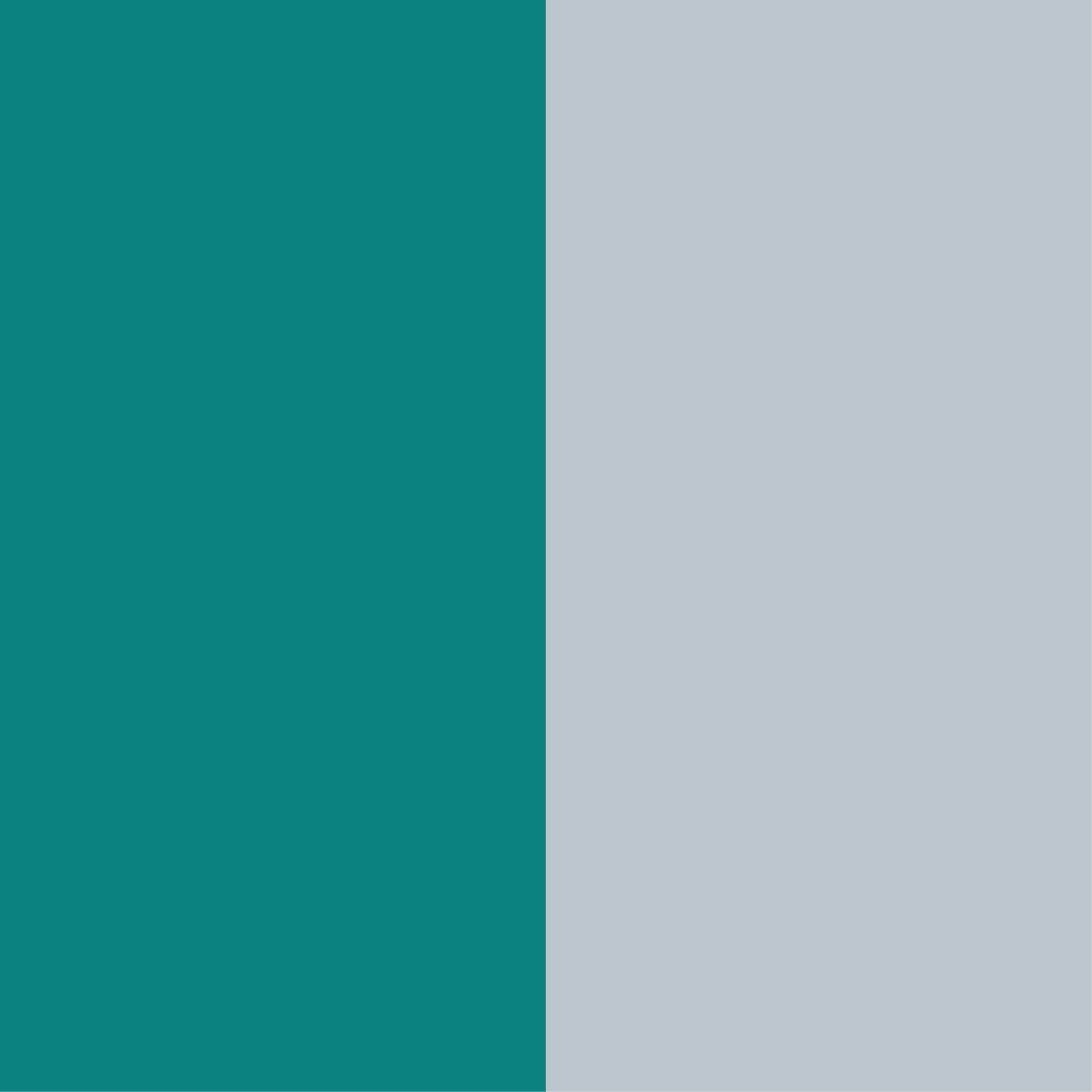 Teal-Silver